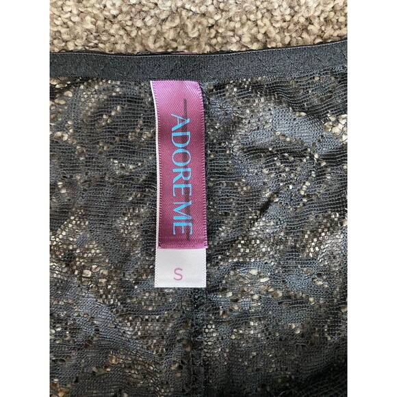 Adore Me Black Lace Sleep Shorts – Size Small - Picture 5 of 6